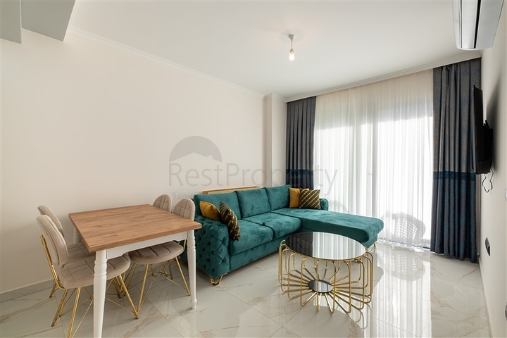 New 1+1 Apartment in Avsallar, Alanya – Resort-Style Complex