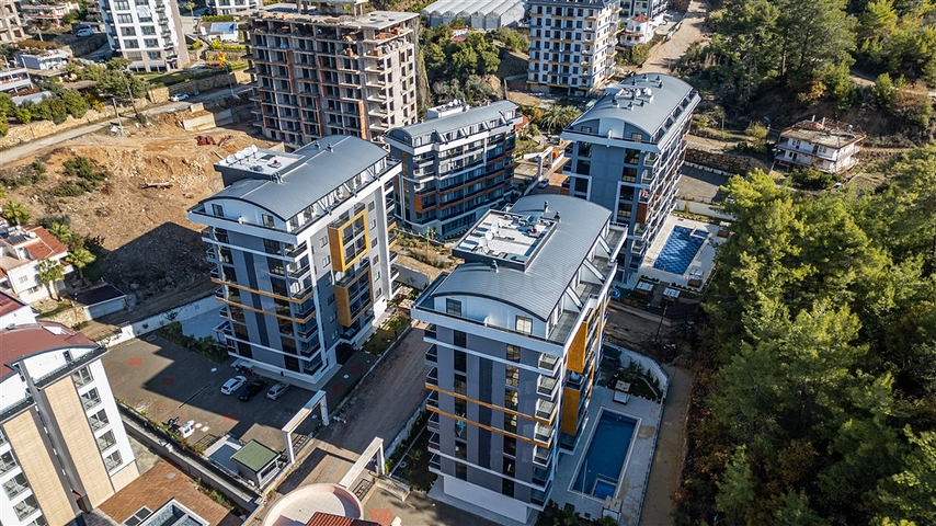 New 1+1 Apartment in Avsallar, Alanya – Resort-Style Complex