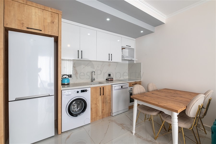 New 1+1 Apartment in Avsallar, Alanya – Resort-Style Complex