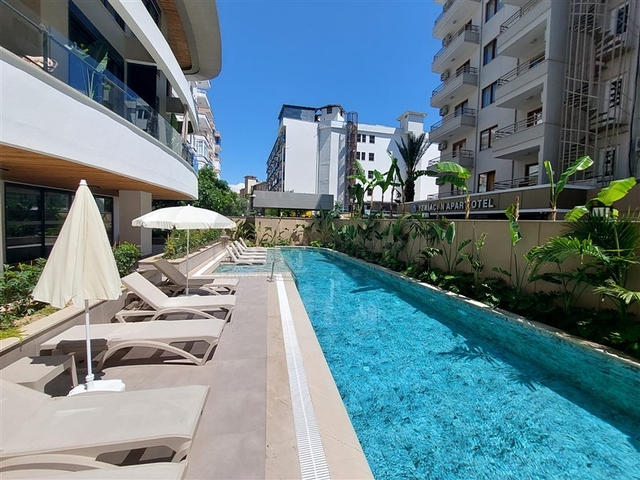 1+1 apartment 150 m from the sea in the area of Cleopatra beach