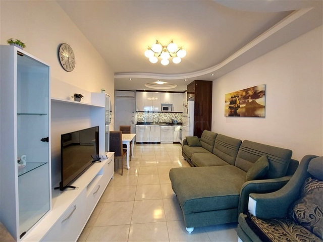 Furnished 1+1 Apartment in Mahmutlar, Alanya – Near the Sea
