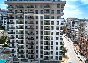 Apartment in a new complex in the heart of Mahmutlar