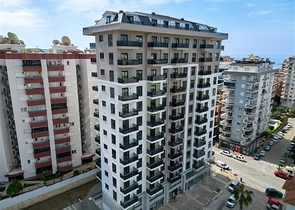 Apartment in a new complex in the heart of Mahmutlar