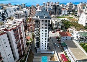 Apartment in a new complex in the heart of Mahmutlar