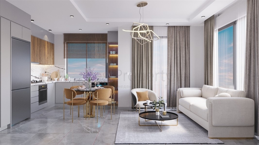 New Apartments in Alanya Center – 150 m from the Sea