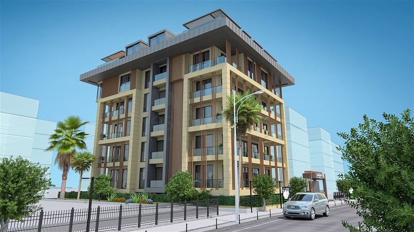 New Apartments in Alanya Center – 150 m from the Sea