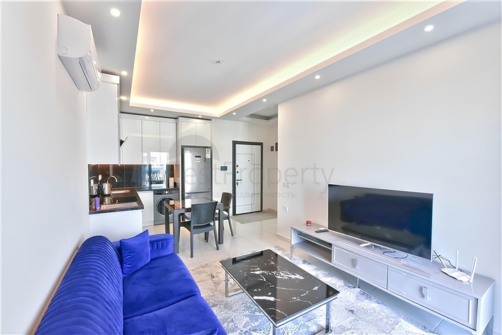 1+1 Apartment for Rent in Mahmutlar, Alanya – Hotel-Style Complex