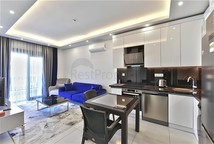 1+1 Apartment for Rent in Mahmutlar, Alanya – Hotel-Style Complex