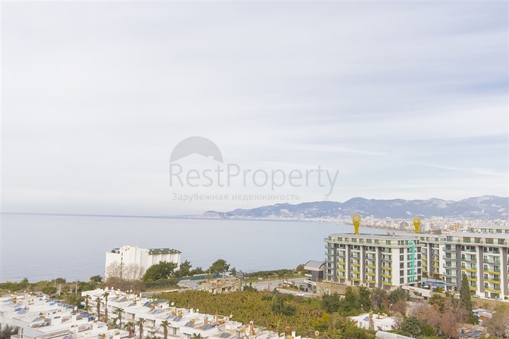 3+1 penthouse with sea view