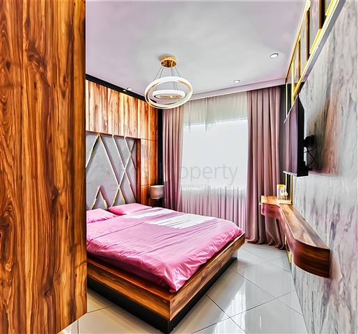 1+1 apartment in one of the best complexes in the Mahmutlar area