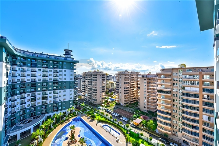 1+1 apartment in one of the best complexes in the Mahmutlar area