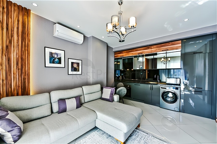 1+1 apartment in one of the best complexes in the Mahmutlar area