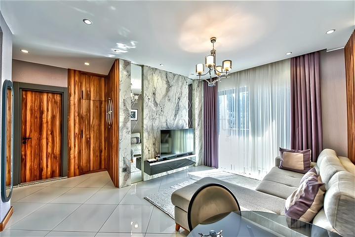 1+1 apartment in one of the best complexes in the Mahmutlar area