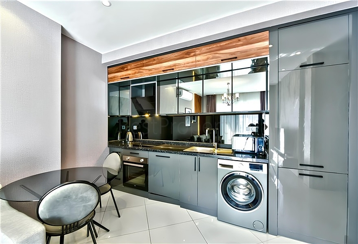 1+1 apartment in one of the best complexes in the Mahmutlar area