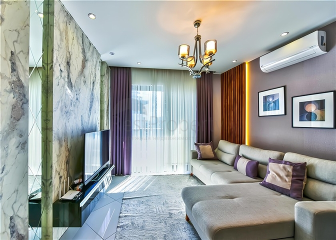 1+1 apartment in one of the best complexes in the Mahmutlar area