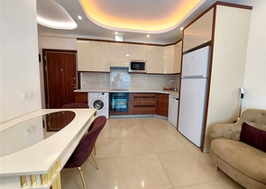 Furnished 1+1 Apartment in Mahmutlar, Alanya – Elite Residential Complex