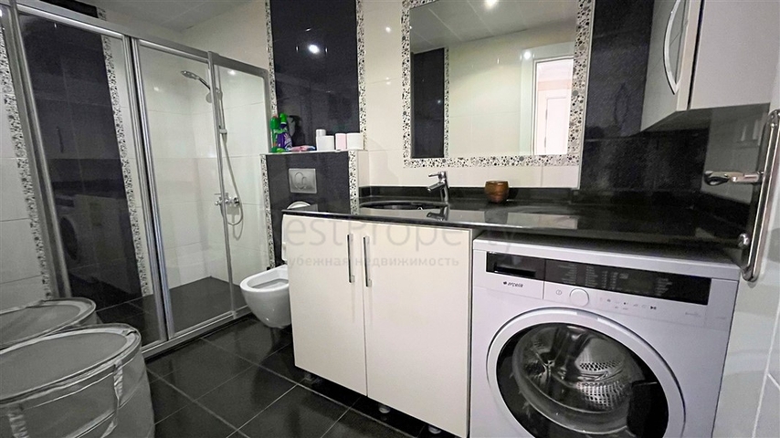 Apartment 3+1 250 m from the sea in Oba area