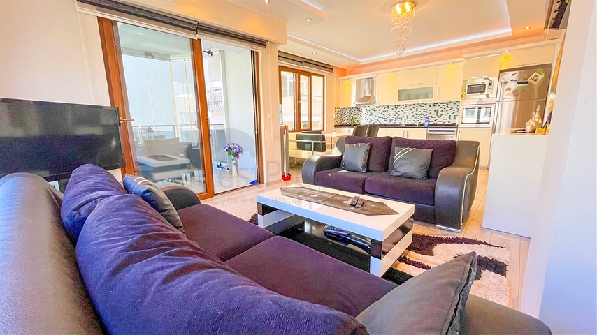 Apartment 3+1 250 m from the sea in Oba area