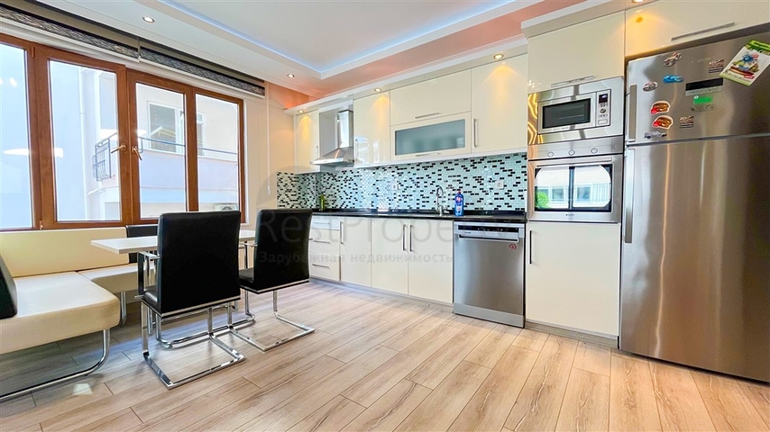 Apartment 3+1 250 m from the sea in Oba area