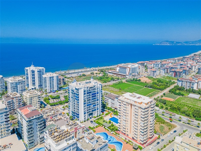 Furnished 1+1 Apartment in Mahmutlar, Alanya – 200 m from the Sea