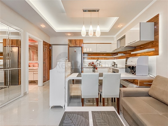 Furnished 1+1 Apartment in Mahmutlar, Alanya – 200 m from the Sea