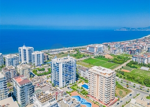 Furnished 1+1 Apartment in Mahmutlar, Alanya – 200 m from the Sea