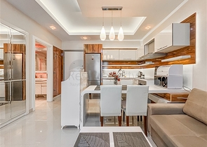 Furnished 1+1 Apartment in Mahmutlar, Alanya – 200 m from the Sea