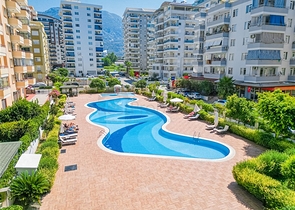 Furnished 1+1 Apartment in Mahmutlar, Alanya – 200 m from the Sea