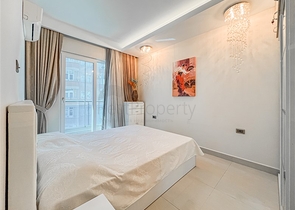 Furnished 1+1 Apartment in Mahmutlar, Alanya – 200 m from the Sea