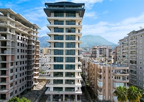 Beachfront 1+1 Apartment in Mahmutlar, Alanya – New Luxury Project