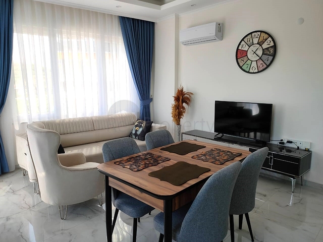 Furnished 1+1 apartment 700 m from the sea