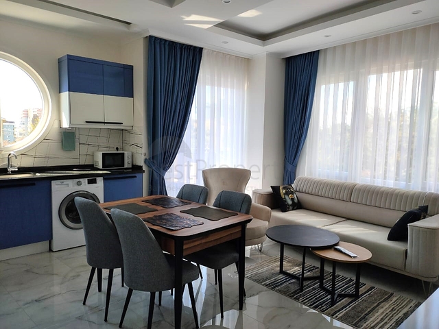 Furnished 1+1 apartment 700 m from the sea