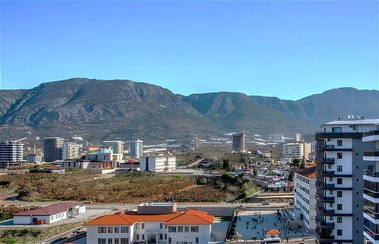 1+1 apartment in a new residential complex in Mahmutlar district at a bargain price 