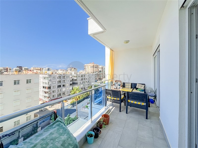 Furnished 1+1 Apartment in Mahmutlar, Alanya – 400 m from the Beach