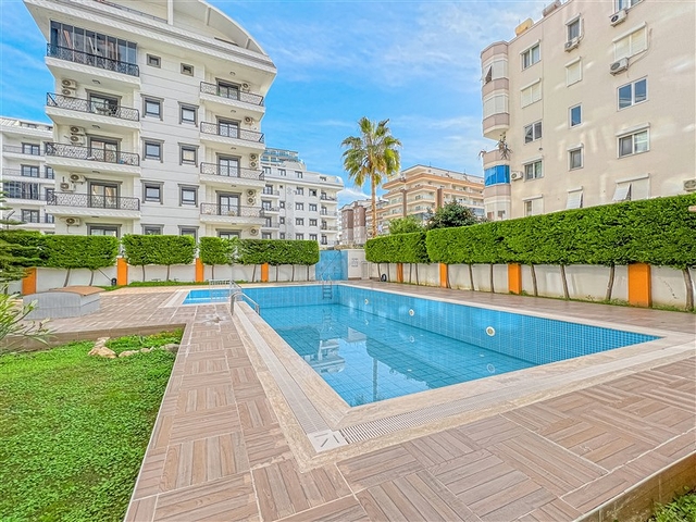 Furnished 1+1 Apartment in Mahmutlar, Alanya – 400 m from the Beach