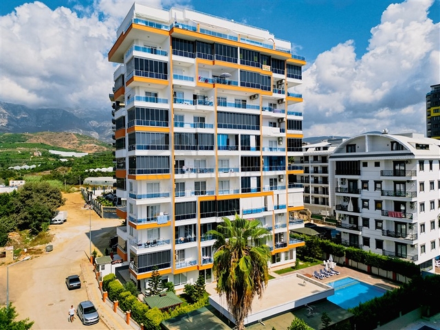 Furnished 1+1 Apartment in Mahmutlar, Alanya – 400 m from the Beach