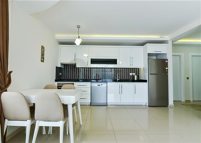 Furnished 1+1 Apartment in Mahmutlar, Alanya – 350 m from the Sea