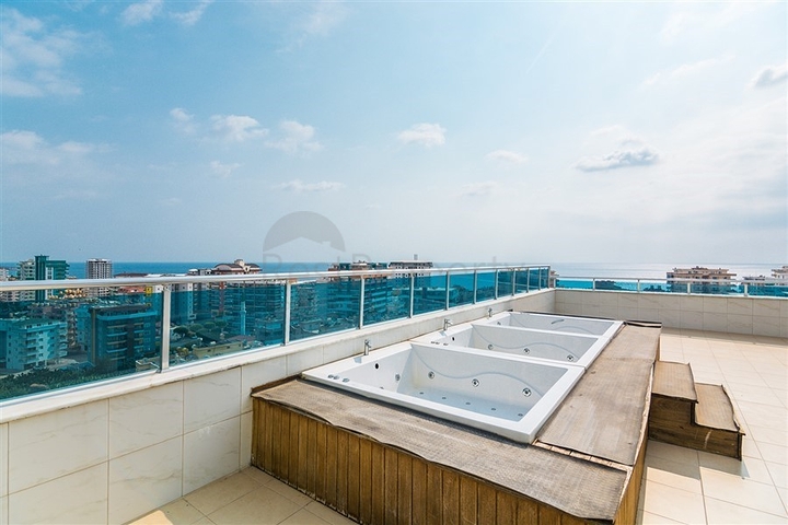 Furnished 1+1 Apartment in Mahmutlar, Alanya – 350 m from the Sea