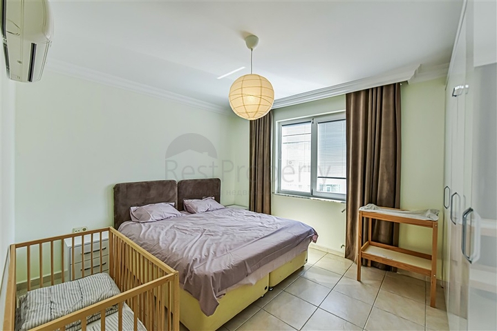 Furnished 2+1 Apartment in Tosmur, Alanya – 110 m², 200 m from the Sea