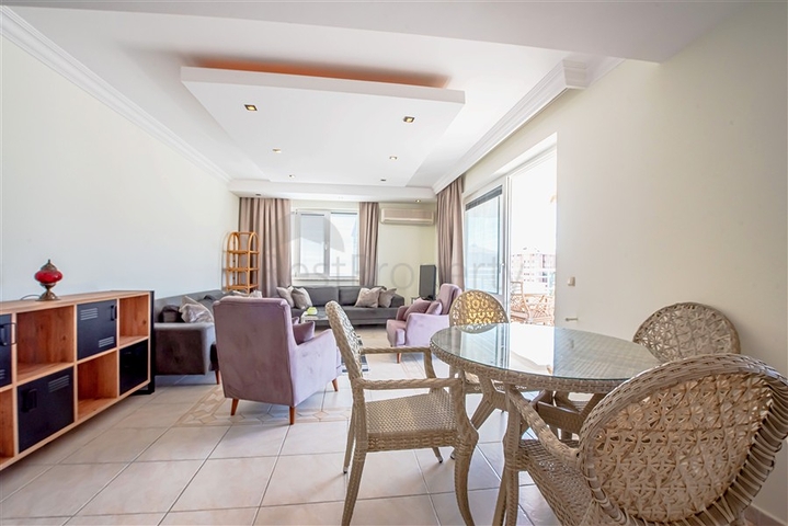 Furnished 2+1 Apartment in Tosmur, Alanya – 110 m², 200 m from the Sea