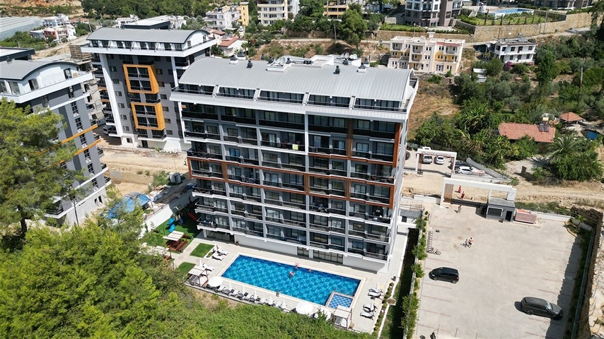 Furnished 2+1 penthouse in Avsallar