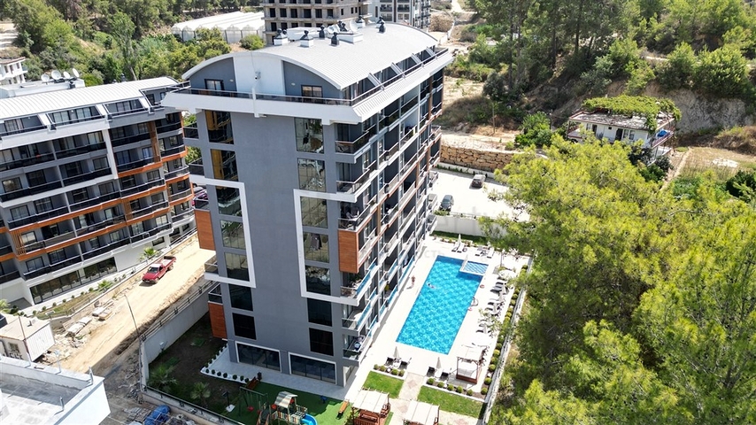 Furnished 2+1 penthouse in Avsallar