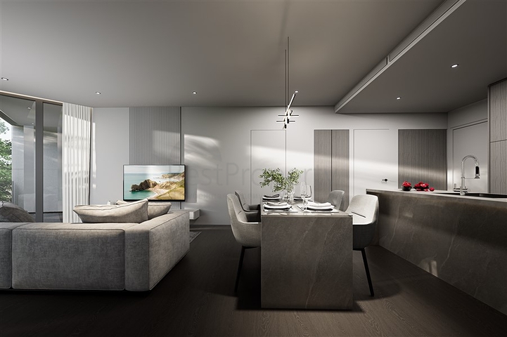 A new modern complex in the south of the island with unique view characteristics