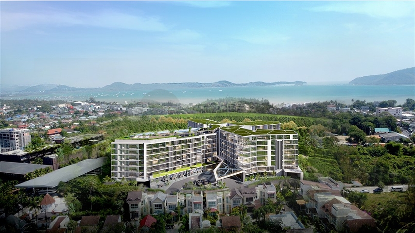 A new modern complex in the south of the island with unique view characteristics