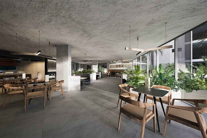 A new modern complex in the south of the island with unique view characteristics