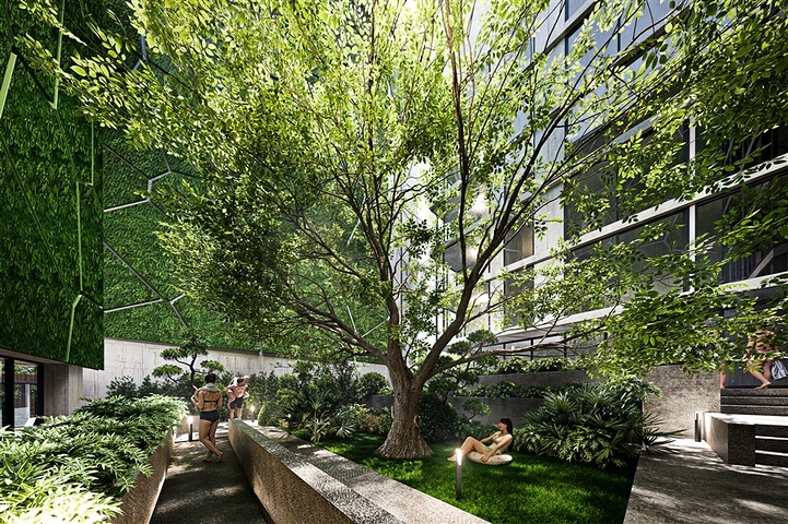 A new modern complex in the south of the island with unique view characteristics