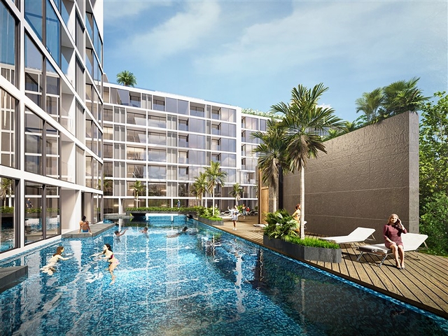 A new modern complex in the south of the island with unique view characteristics