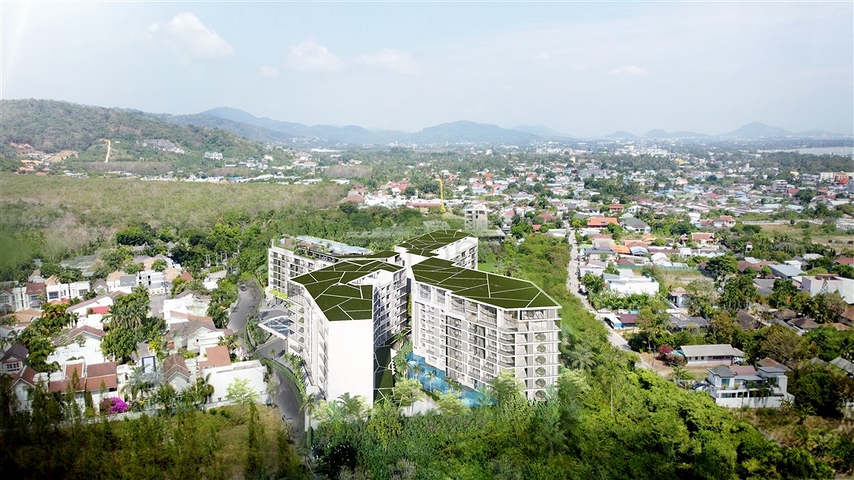 A new modern complex in the south of the island with unique view characteristics