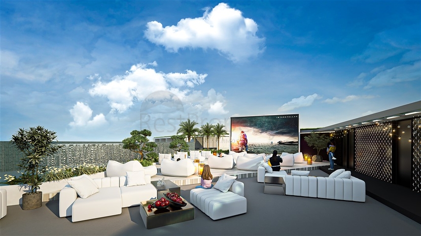 A new modern complex in the south of the island with unique view characteristics