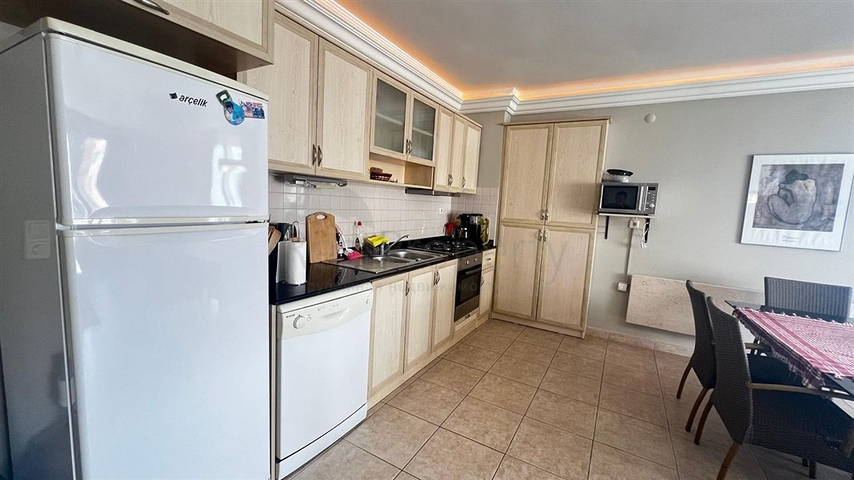 Furnished 2+1 Apartment in Oba, Alanya – 400 m from the Sea